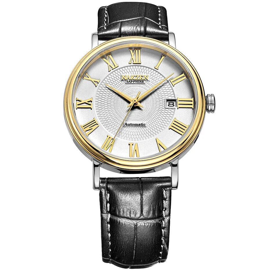 NAKZEN Miyota 9015 Automatic Mechanical Men Watch 2019 Hot Wrist Brand Luxury Sapphire glass Wristwatch Clock Relogio Masculino 7002