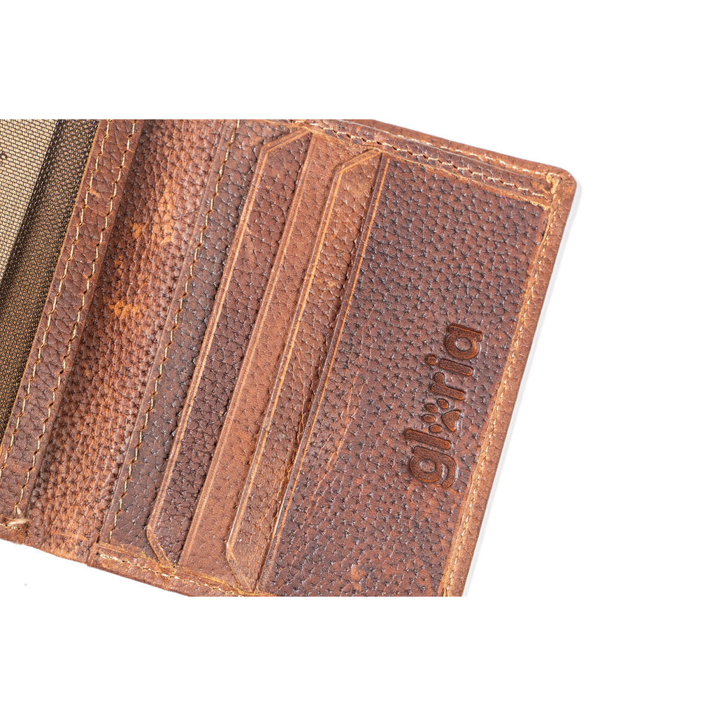 Men's Wallet Gloria GANESHA Brown