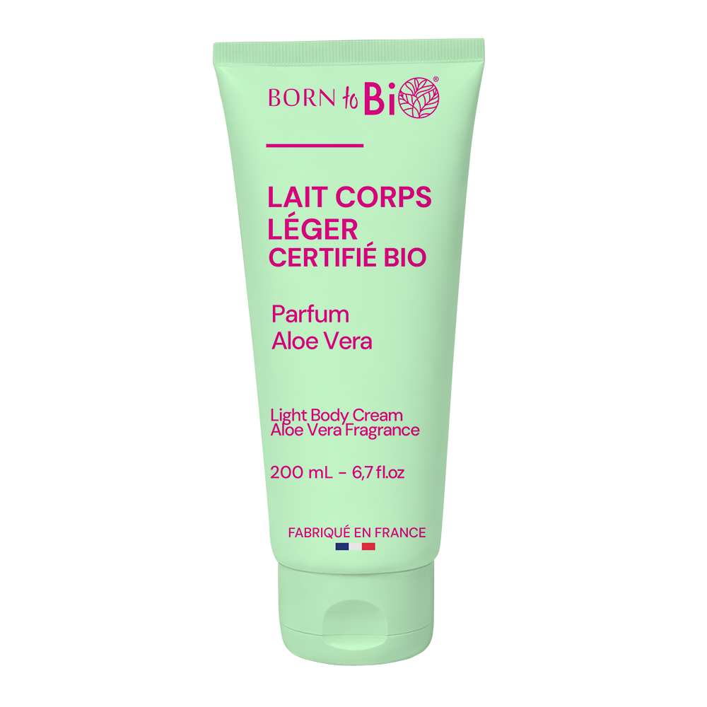 Lait Corps Léger Aloe Vera Bio - Certifié Bio
