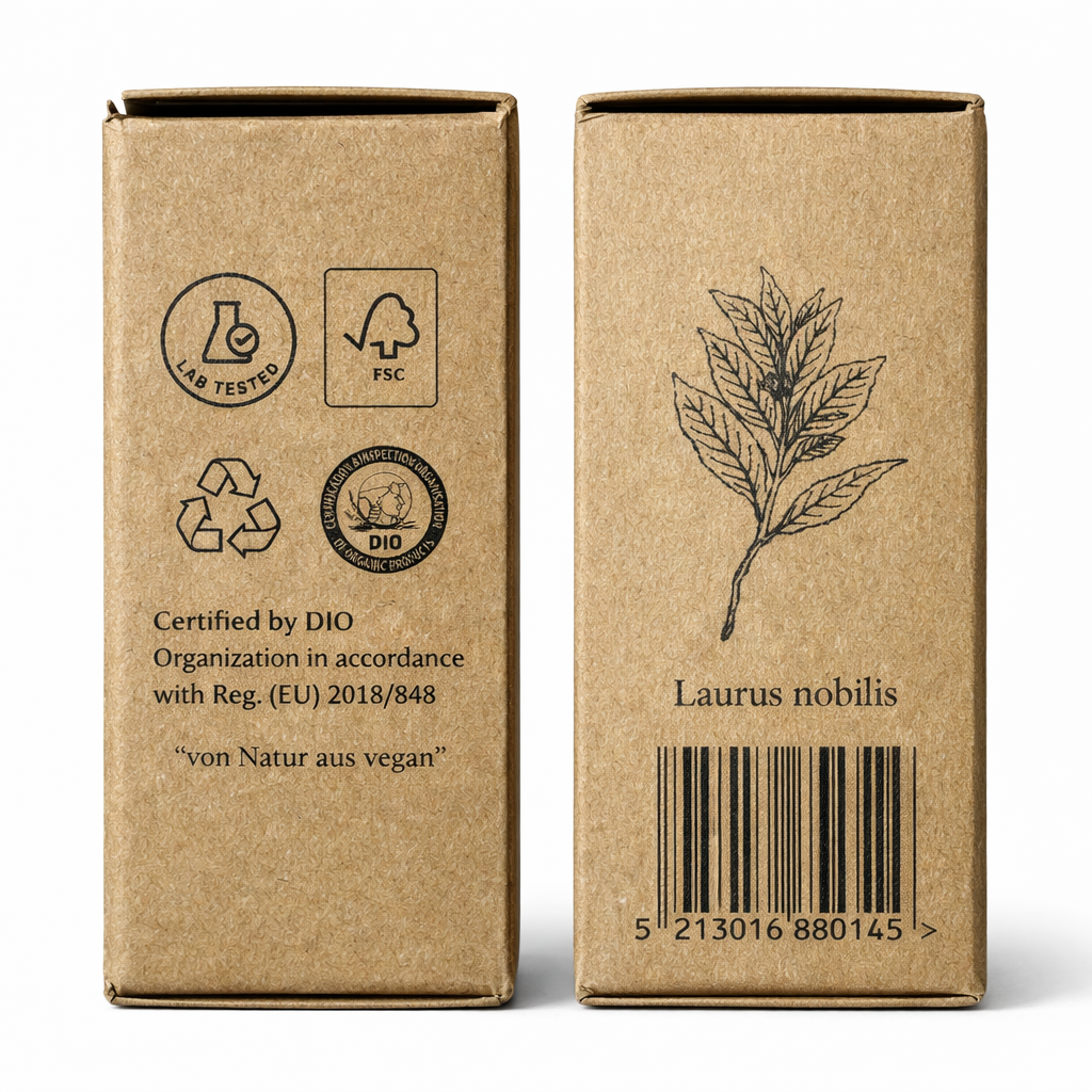 Lorbeeröl Bio 12 ml – 100 % naturrein | Lebensmittelqualität